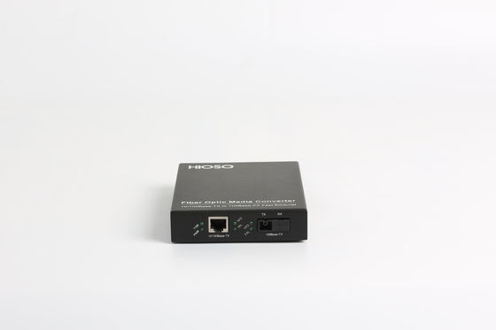 Modes sélectionnables rapides de 1 de 10/100M de la fibre 1310nm d'Ethernet convertisseur gauche de médias